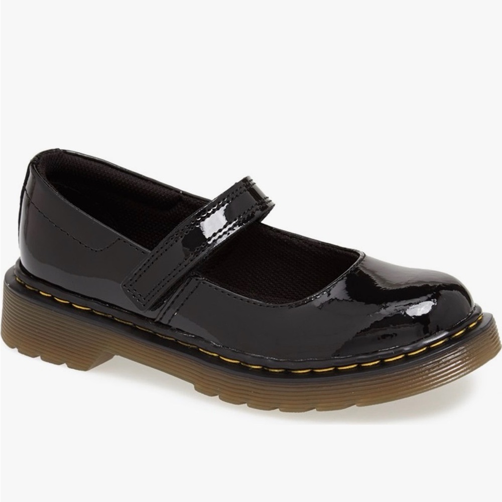 Dr. Martens Black Kids Mary Jane Shoes